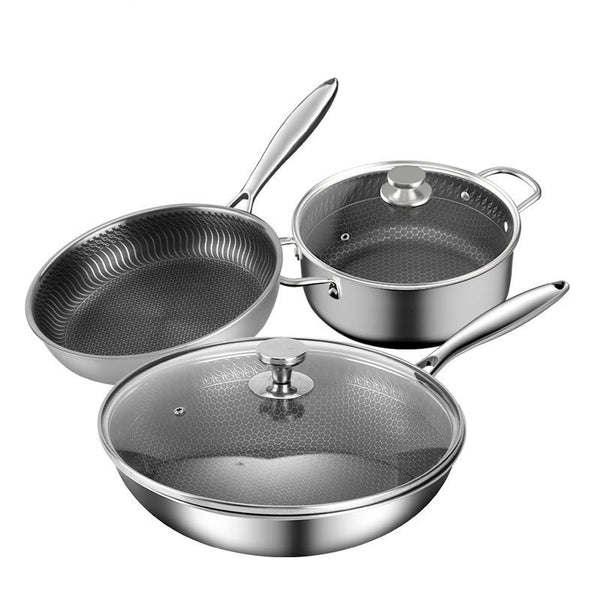 Non-Stick Pot Set (3-Piece)