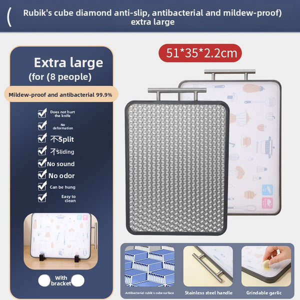 Double-Sided Stainless Steel Cutting Board