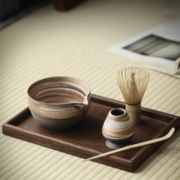 Ceramic Matcha Bowl Set