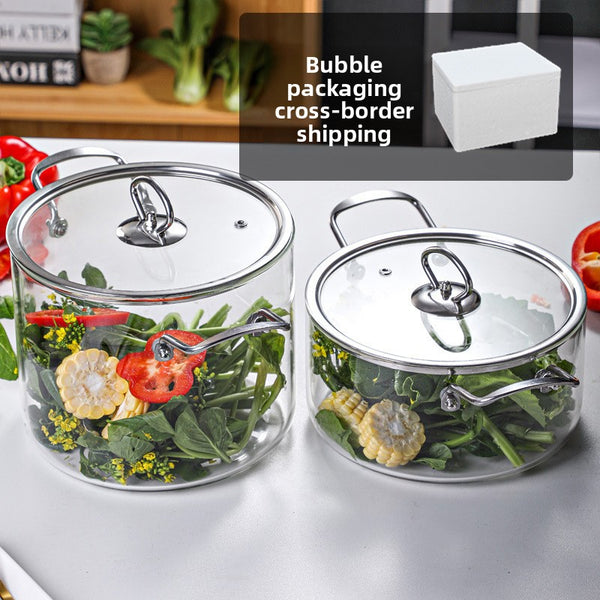 glass cooking pot