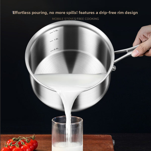 316 Stainless Steel Milk Pot