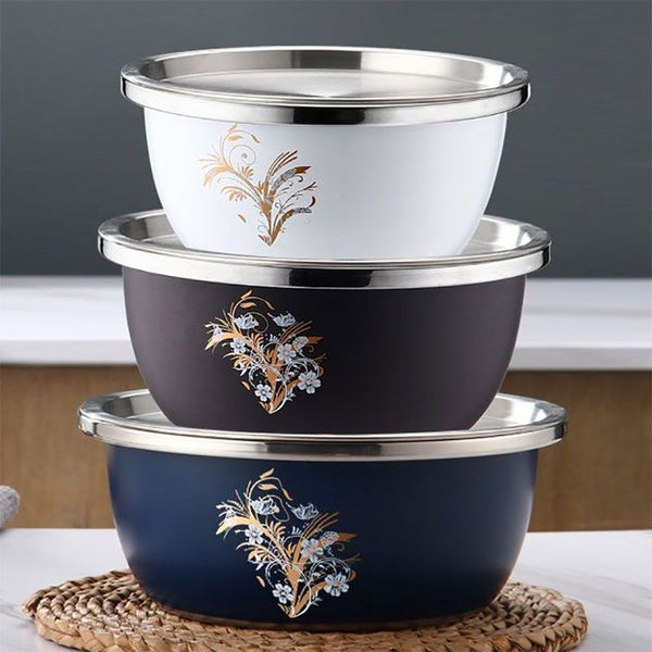 Thickened Stainless Steel Kitchen Mixing Bowl