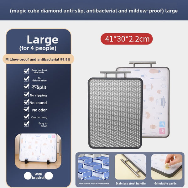 Double-Sided Stainless Steel Cutting Board