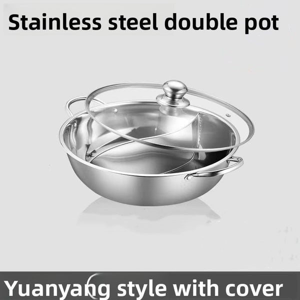 Stainless steel pot