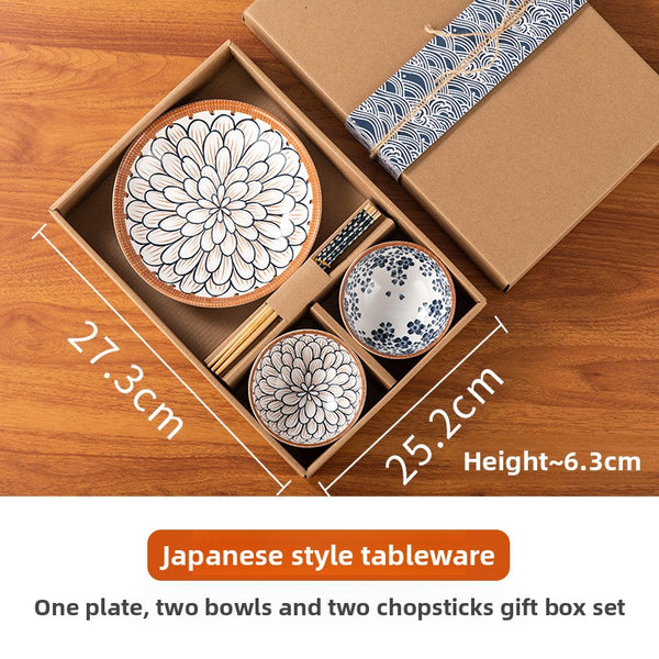 Japanese-style ceramic bowl