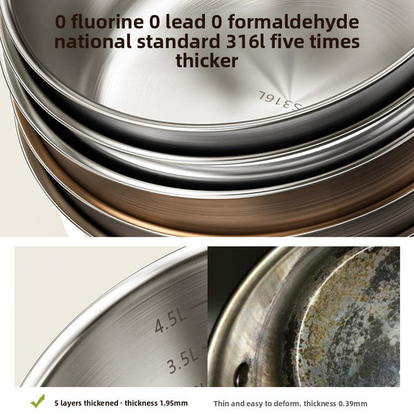 Stainless Steel Soup Pot