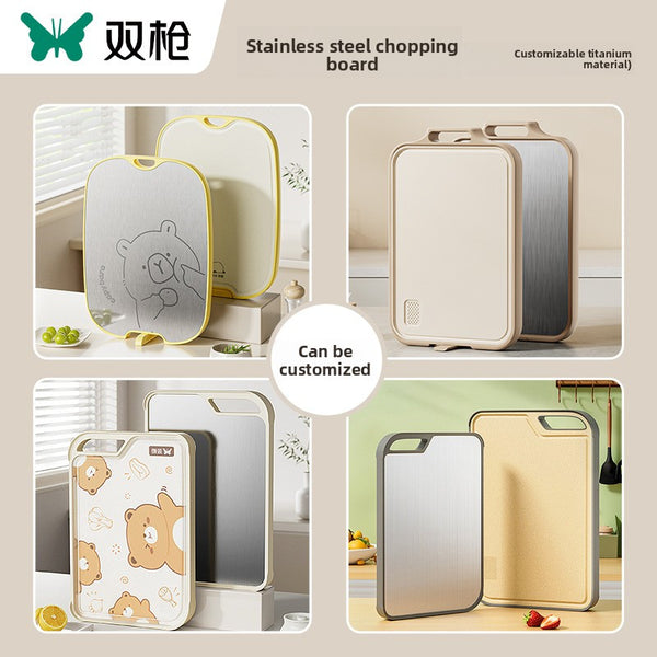 stainless steel cutting board