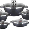 Die-cast pot, aluminum pot, non-stick pot and soup pot set