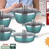 Die-cast pot, aluminum pot, non-stick pot and soup pot set