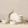 Detachable handle cooking pot set