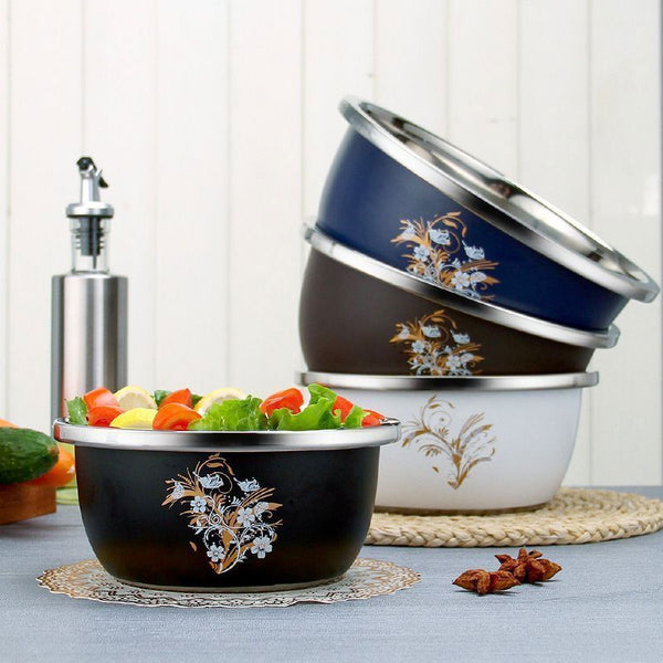 Thickened Stainless Steel Kitchen Mixing Bowl