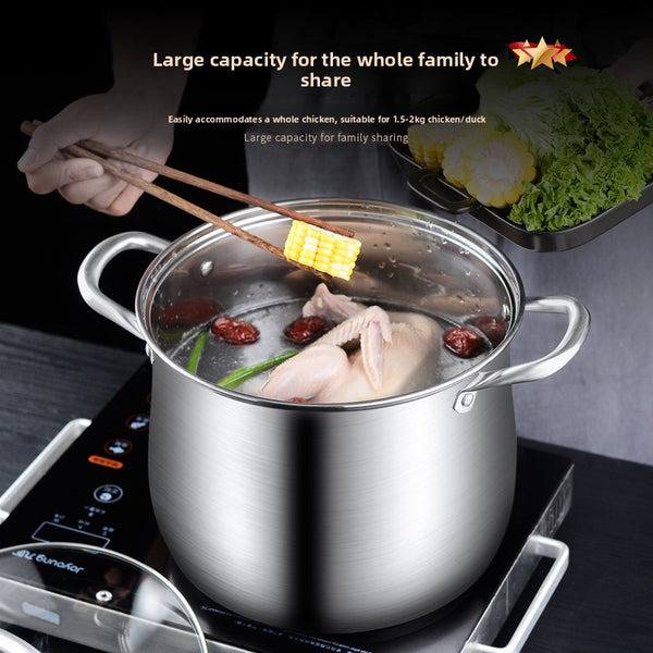 304 Stainless Steel Soup Pot