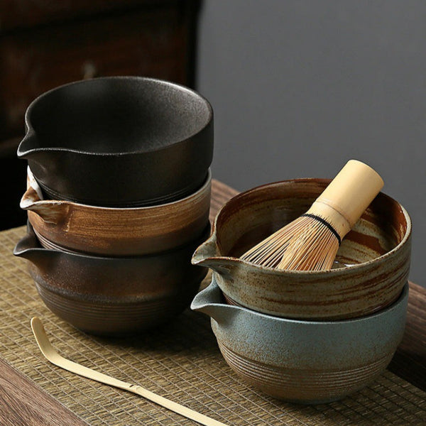 Ceramic Matcha Bowl Set