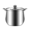 Extra-thick stainless steel soup pot
