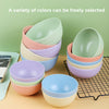 Anti-slip plastic soup bowl