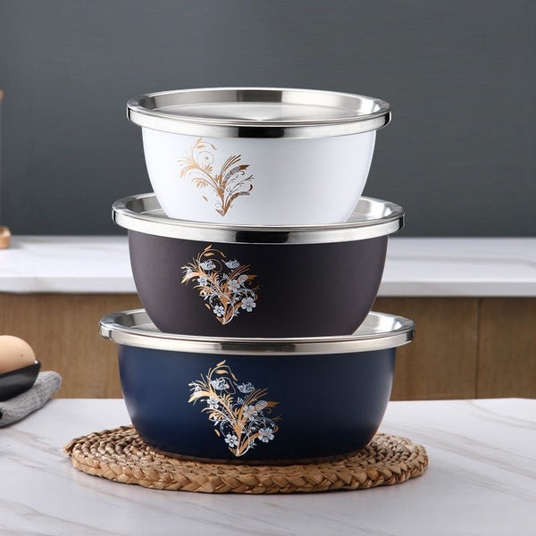 Thickened Stainless Steel Kitchen Mixing Bowl