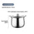 Extra-thick stainless steel soup pot