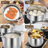 304 ultra-high strength stainless steel soup pot