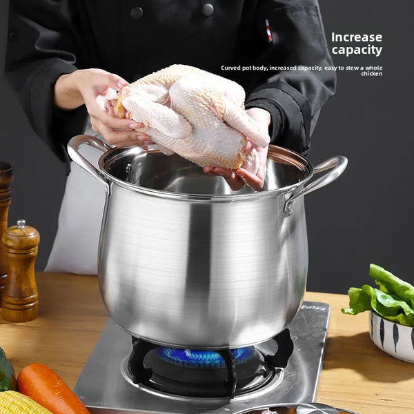 304 ultra-high strength stainless steel soup pot