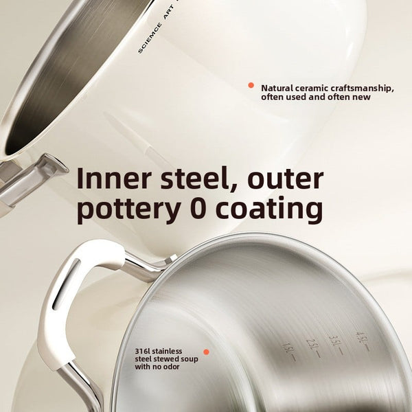 Stainless Steel Soup Pot