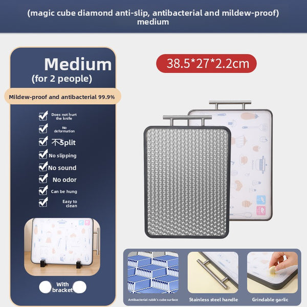 Double-Sided Stainless Steel Cutting Board