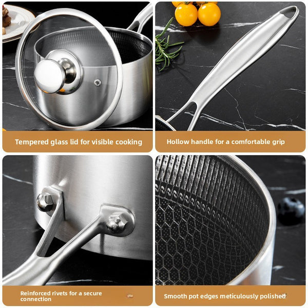 Stainless steel baby food pot