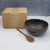 Natural Coconut Shell Bowl Set with Wooden Spoon