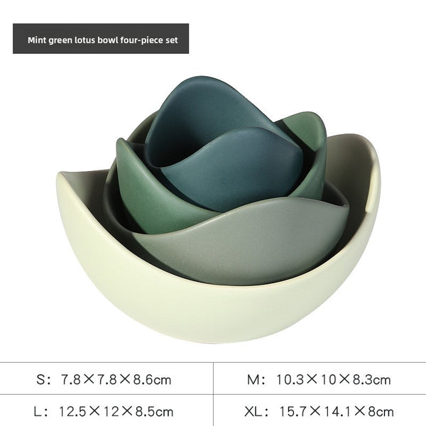 Lotus Ceramic Bowl