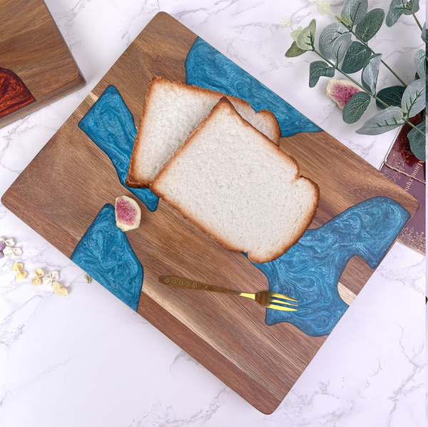 Acacia Wood Resin Cutting Board for Kitchen