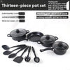 13-Piece Nonstick Kitchen Pot Set