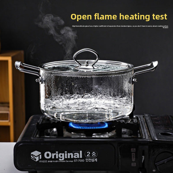 glass cooking pot