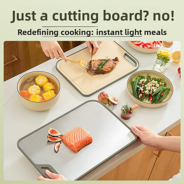 stainless steel cutting board