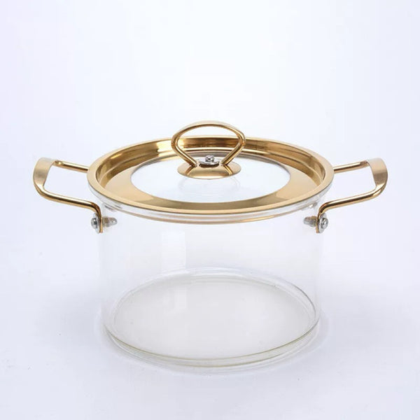 High Borosilicate Glass Pot