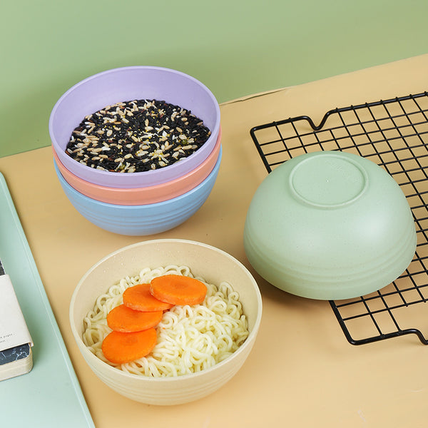 Anti-slip plastic soup bowl