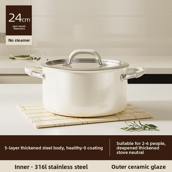 Stainless Steel Soup Pot