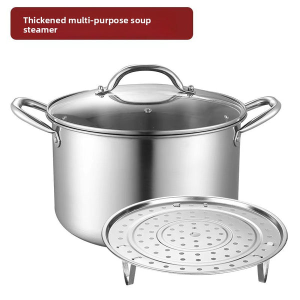 European Stainless Steel Soup Pot