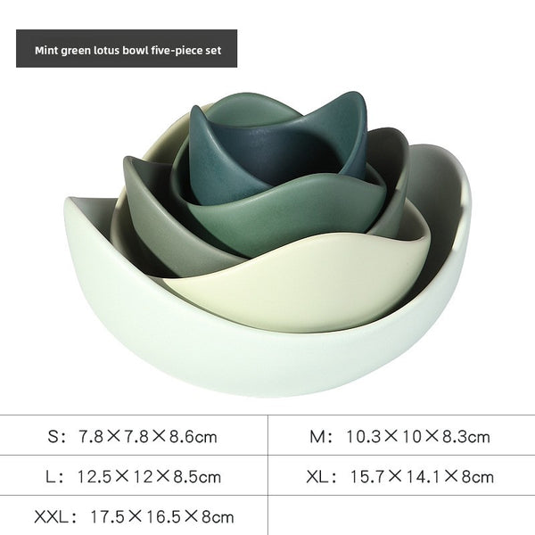 Lotus Ceramic Bowl