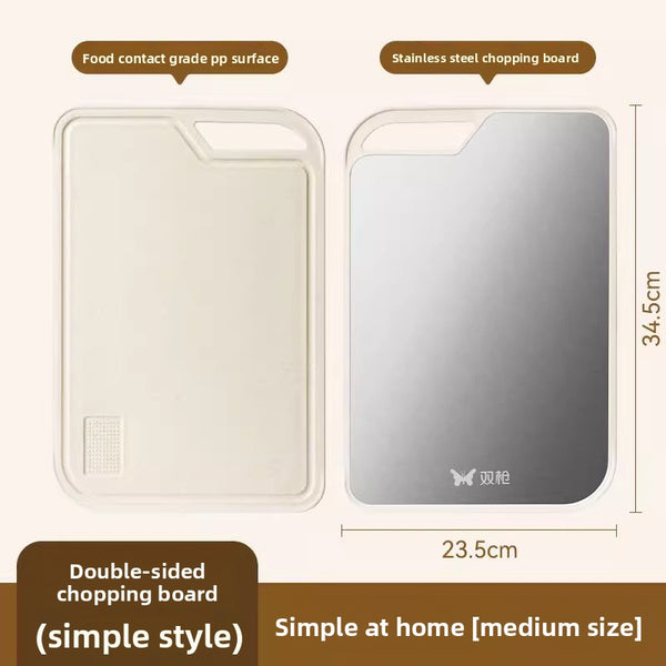 stainless steel cutting board