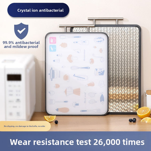 Double-Sided Stainless Steel Cutting Board