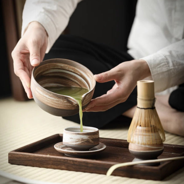 Ceramic Matcha Bowl Set
