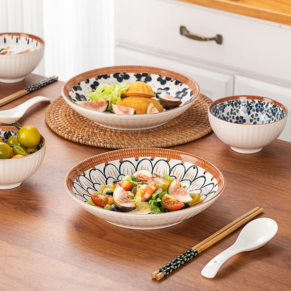 Japanese-style ceramic bowl